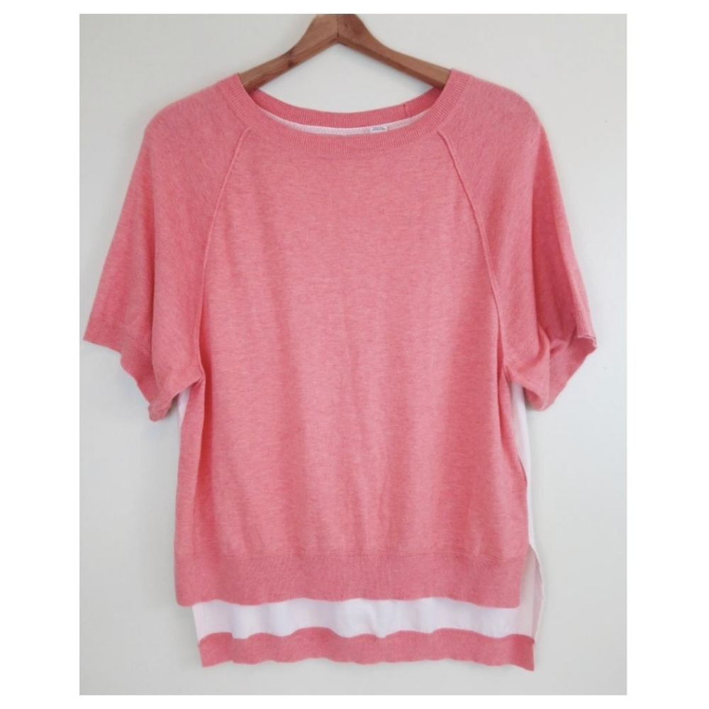 Anthropologie Moth Coral Blouse